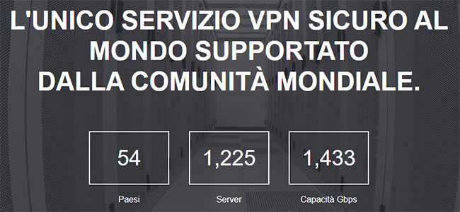 numero di server e paesi supportati da protonvpn