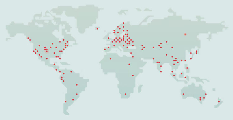 server disponibili su expressvpn